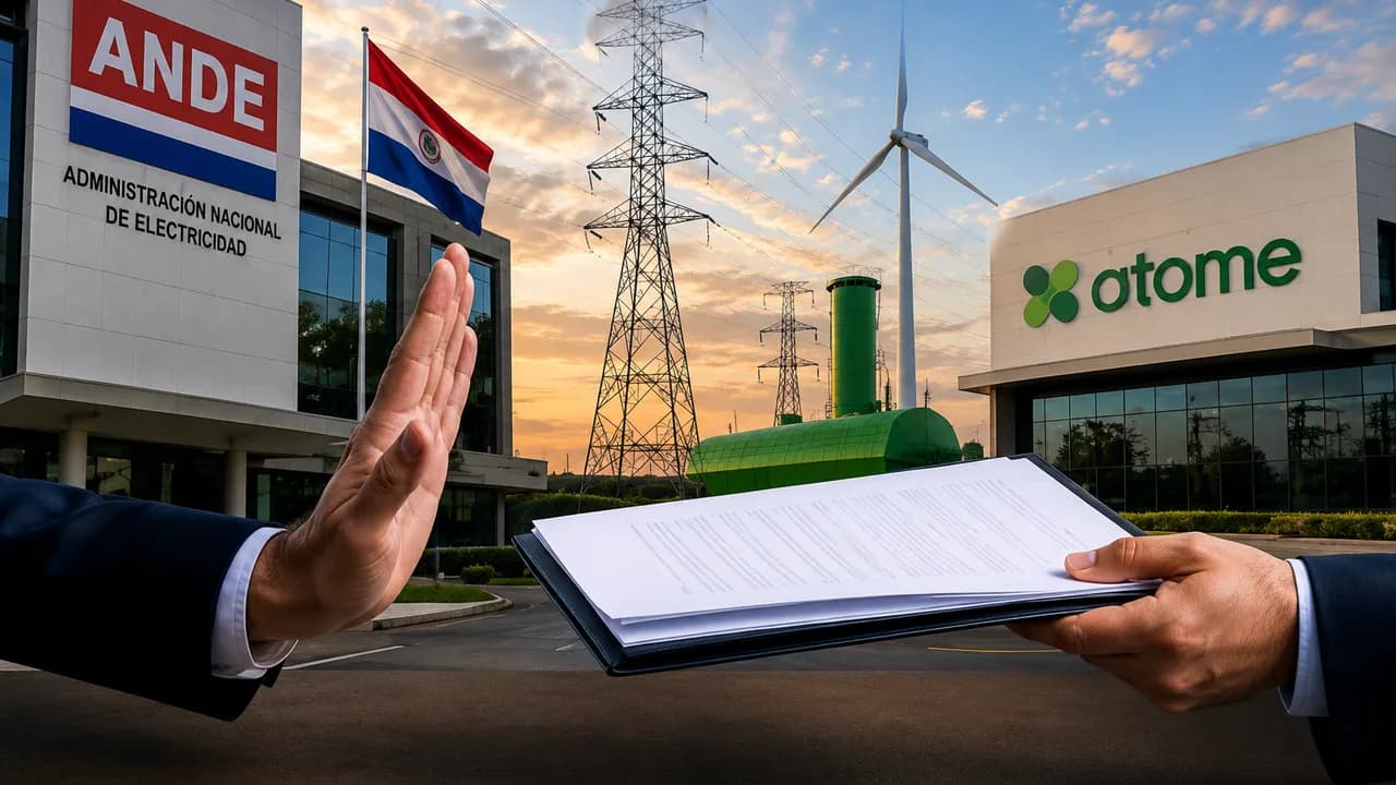 Firma británica Atome inicia proceso de arbitraje contra Paraguay por proyecto de hidrógeno verde