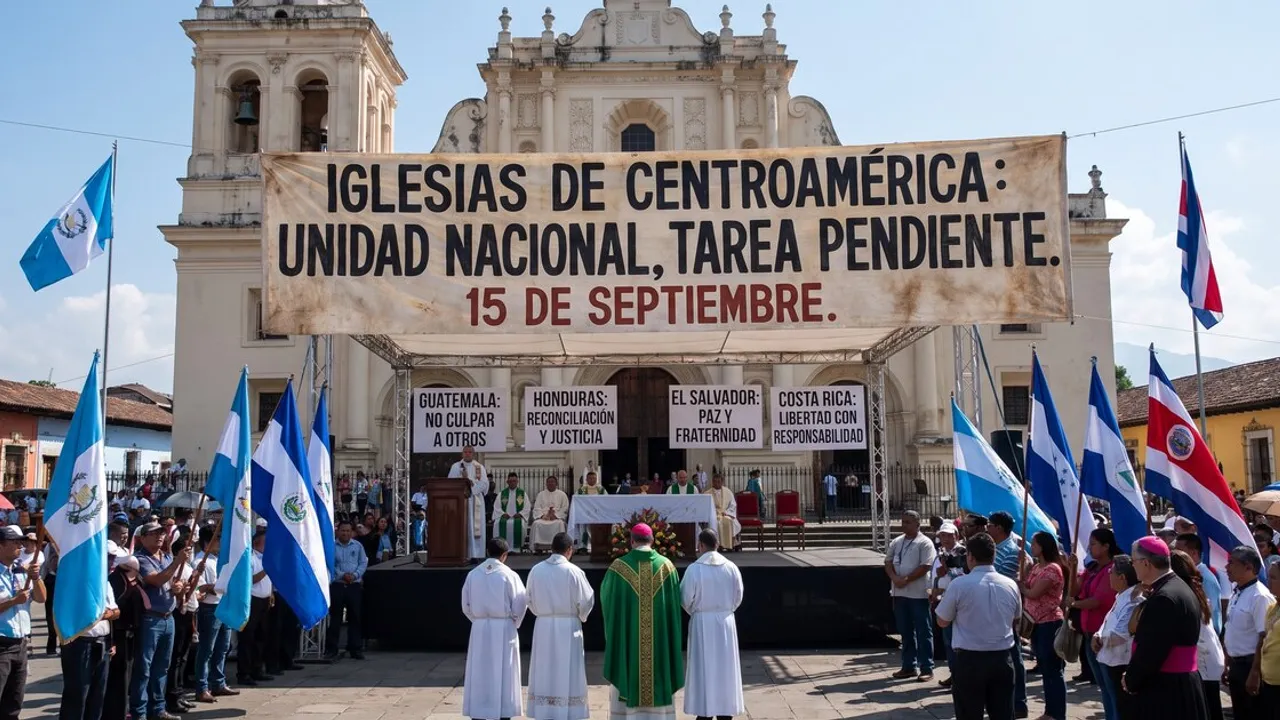 Las iglesias de Centroamérica reclaman unidad y justicia en los 205 años de independencia